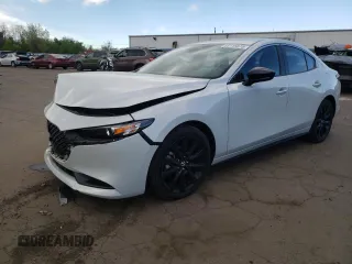 2024 Mazda 3 S Select Sport with VIN 3MZBPABM9RM410054, listed as a Copart auction lot 55115675 with 8,525 mi miles and Salvage title. Bid and sale history available at DreamBid. Image 1.