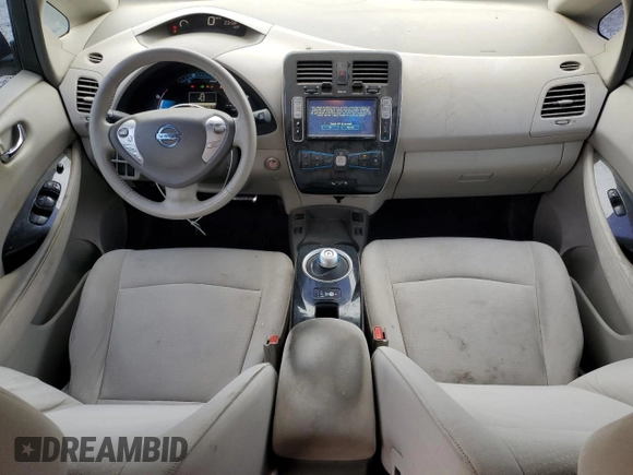 2012 Nissan LEAF SL with VIN JN1AZ0CP8CT016245, listed as a Copart auction lot 53084645 with 67,310 mi miles and Clean Title. Bid and sale history available at DreamBid. Image 8.