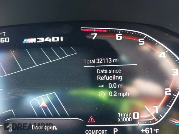 2020 BMW 3 Series M340i z VIN WBA5U7C04LFH22006, wystawiony jako IAAI lot #41959937 z przebiegiem 32 113 mil mil oraz . Historia ofert i sprzedaży dostępna na DreamBid. Obrazek 15.