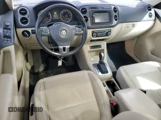 2012 Volkswagen Tiguan SE with VIN WVGAV7AX1CW530016, listed as a Copart auction lot 48551935 with 102,455 mi miles and Salvage Title. Bid and sale history available at DreamBid. Image 8.