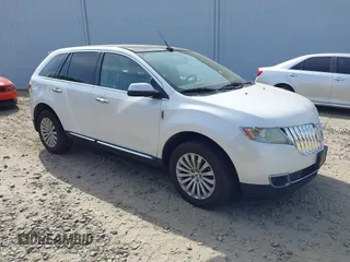 2011 Lincoln MKX with VIN 2LMDJ6JK1BBJ29254, listed as a IAAI auction lot 42086351 with 187,809 mi miles. Bid and sale history available at carsss.com. Image 1.
