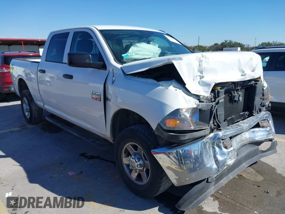 2010 Dodge Ram 2500 ST with VIN 3D7TT2CT6AG146203, listed as a IAAI auction lot 41661286 with 254,577 mi miles. Bid and sale history available at carsss.com. Image 1.