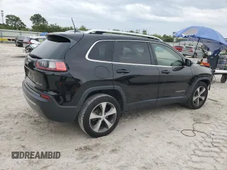 2019 Jeep Cherokee Limited with VIN 1C4PJLDB5KD427727, listed as a Copart auction lot 59300595 with 153,147 mi miles and Non repairable. Bid and sale history available at DreamBid. Image 3.