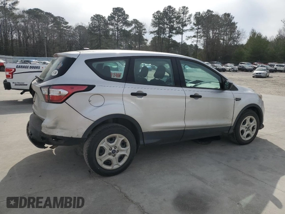 2018 Ford Escape S with VIN 1FMCU0F72JUB79279, listed as a Copart auction lot 47632055 with 73,886 mi miles and Salvage Title. Bid and sale history available at carsss.com. Image 3.