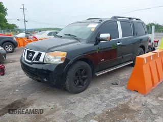 2008 Nissan Armada SE z VIN 5N1BA08D48N609079, wystawiony jako IAAI lot #42279932 z przebiegiem 162 921 mil mil oraz . Historia ofert i sprzedaży dostępna na DreamBid. Obrazek 2.