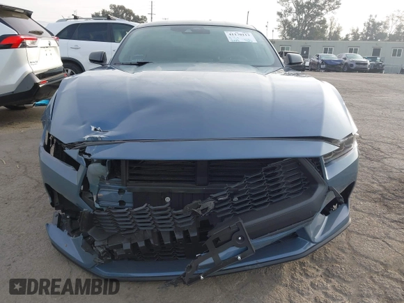 2024 Ford Mustang EcoBoost with VIN 1FA6P8TH0R5138150, listed as a IAAI auction lot 41170113 with 8,054 mi miles. Bid and sale history available at carsss.com. Image 12.
