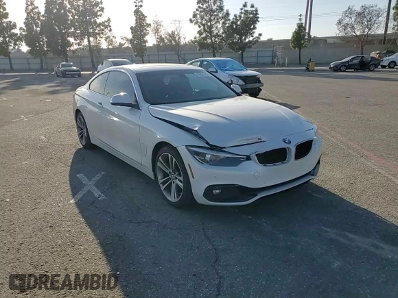 2019 BMW 4 Series 430i with VIN WBA4W3C51KAG91402, listed as a Copart auction lot 47631785 with 81,039 mi miles and Salvage Title. Bid and sale history available at carsss.com. Image 10.