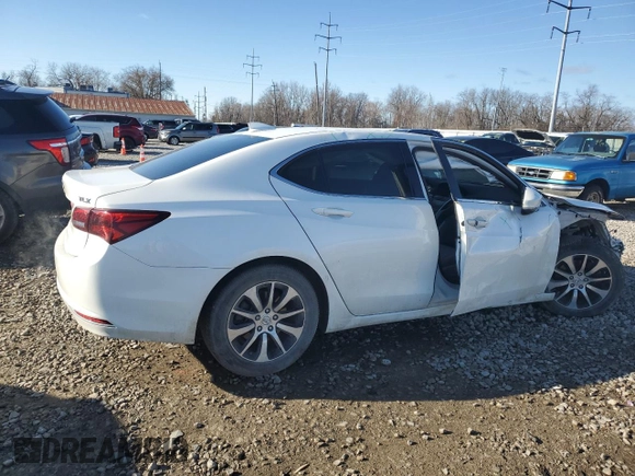 2015 Acura TLX with VIN 19UUB1F35FA018582, listed as a Copart auction lot 48306685 with 147,807 mi miles and Salvage Title. Bid and sale history available at carsss.com. Image 3.