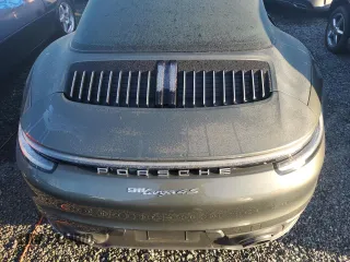 2021 Porsche 911 4S with VIN WP0BB2A97MS235243, listed as a Copart auction lot 74119614 with 0 mi miles and Salvage Title. Bid and sale history available at carsss.com. Image 6.