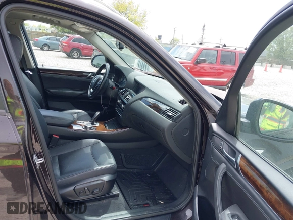 2015 BMW X3 xDrive28i with VIN 5UXWX9C57F0D61270, listed as a IAAI auction lot 42254938 with 185,550 mi miles and . Bid and sale history available at DreamBid. Image 5.