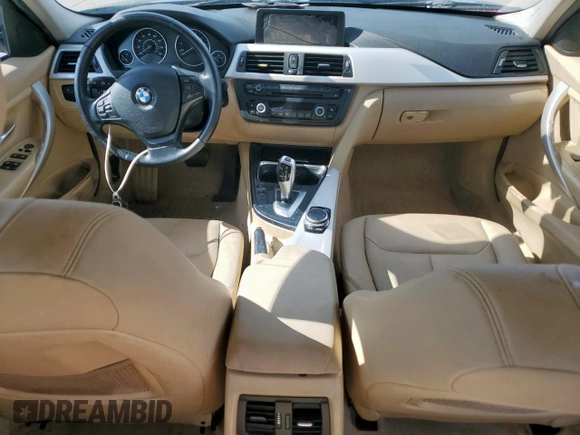 2015 BMW 3 Series 320i with VIN WBA3B1C58FK140327, listed as a Copart auction lot 57999675 with 124,437 mi miles and Salvage title. Bid and sale history available at DreamBid. Image 8.