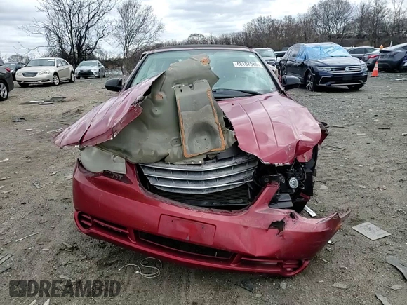 2008 Chrysler Sebring Touring with VIN 1C3LC55R08N629740, listed as a Copart auction lot 48107085 with Not provided miles and Non repairable. Bid and sale history available at DreamBid. Image 11.