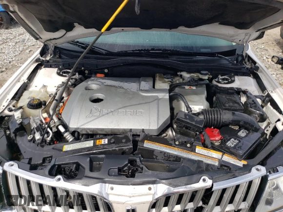 2012 Lincoln MKZ Hybrid with VIN 3LNDL2L30CR828740, listed as a Copart auction lot 42733455 with 205,479 mi miles and Non Repairable. Bid and sale history available at DreamBid. Image 11.