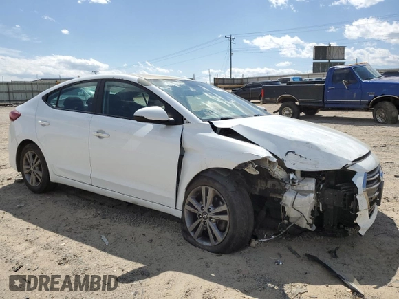 2018 Hyundai Elantra SEL with VIN 5NPD84LF5JH235791, listed as a Copart auction lot 53178745 with 163,942 mi miles and Salvage Title. Bid and sale history available at DreamBid. Image 4.