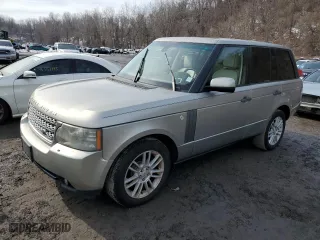 2010 Land Rover Range Rover HSE with VIN SALME1D48AA311735, listed as a Copart auction lot 46500135 with 144,475 mi miles and Clean Title. Bid and sale history available at carsss.com. Image 1.