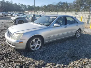 2004 Mercedes-Benz S-Class 4.3L with VIN WDBNG70JX4A424402, listed as a Copart auction lot 85068814 with 169,431 mi miles and Salvage Title. Bid and sale history available at carsss.com. Image 1.