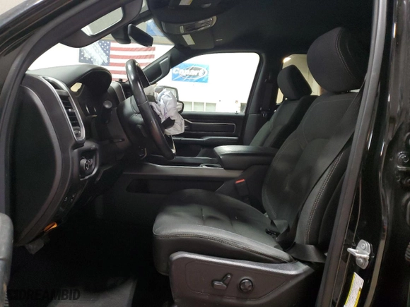 2019 Ram 1500 Big Horn/Lone Star with VIN 1C6RRFFG2KN908810, listed as a Copart auction lot 50892145 with 135,604 mi miles and Salvage Title. Bid and sale history available at carsss.com. Image 7.