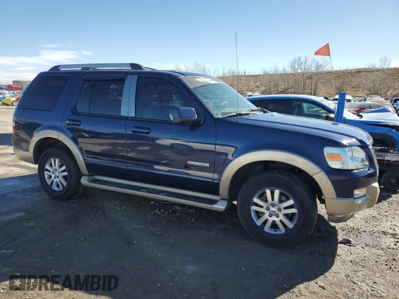 2006 Ford Explorer Eddie Bauer z VIN 1FMEU64E46UB55487, wystawiony jako Copart lot #46330805 z przebiegiem 127 795 mil mil oraz Szkoda całkowita • Salvage title. Historia ofert i sprzedaży dostępna na DreamBid. Obrazek 4.