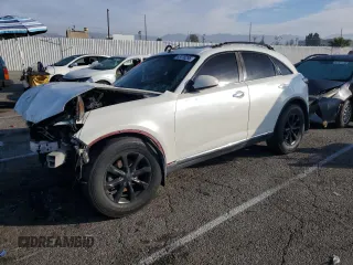 2008 Infiniti FX with VIN JNRAS08U98X102096, listed as a Copart auction lot 43778295 with Not provided miles and Salvage title. Bid and sale history available at DreamBid. Image 1.