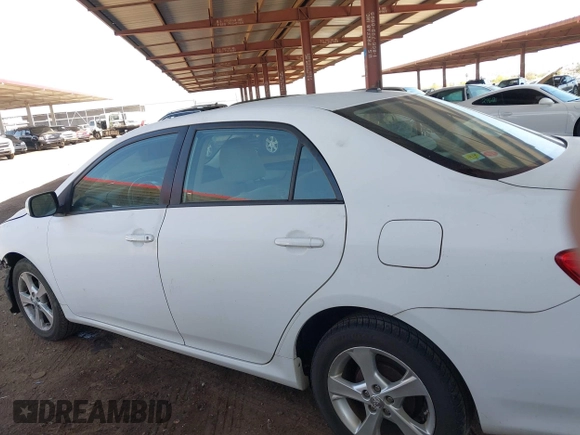 2011 Toyota Corolla L with VIN 2T1BU4EE3BC604630, listed as a IAAI auction lot 41986565 with 132,325 mi miles. Bid and sale history available at carsss.com. Image 14.