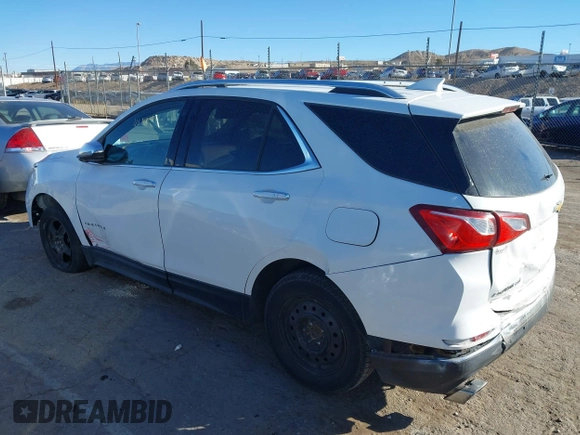 2018 Chevrolet Equinox Premier with VIN 3GNAXNEX3JS605358, listed as a IAAI auction lot 41291177 with 116,789 mi miles. Bid and sale history available at carsss.com. Image 14.