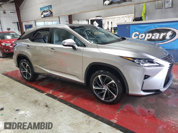 2018 Lexus RX with VIN 2T2BGMCA1JC024570, listed as a Copart auction lot 80123654 with 58,226 mi miles and Salvage Title. Bid and sale history available at carsss.com. Image 4.