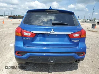 2019 Mitsubishi Outlander ES with VIN JA4AP3AU4KU034256, listed as a Copart auction lot 56124925 with 38,377 mi miles and Clean title. Bid and sale history available at DreamBid. Image 6.