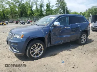 2020 Jeep Grand Cherokee Summit with VIN 1C4RJFJT5LC112392, listed as a Copart auction lot 56391295 with 144,158 mi miles and Salvage title. Bid and sale history available at DreamBid. Image 1.