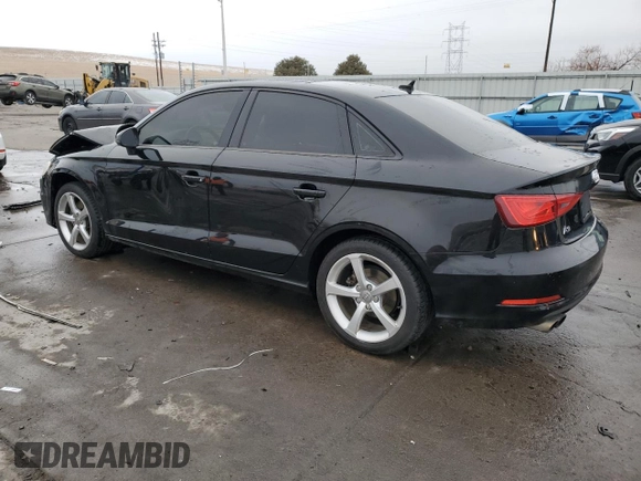 2015 Audi A3 1.8T Premium with VIN WAUACGFF9F1102977, listed as a Copart auction lot 45810685 with 102,500 mi miles and Salvage Title. Bid and sale history available at carsss.com. Image 2.