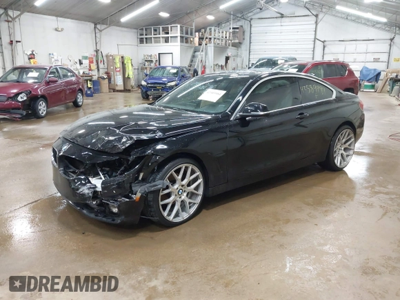 2019 BMW 4 Series 430i with VIN WBA4W3C57KAF91966, listed as a IAAI auction lot 42589984 with 103,001 mi miles and . Bid and sale history available at DreamBid. Image 16.