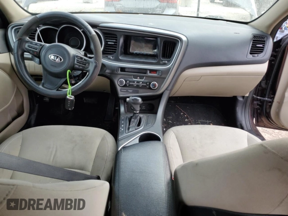 2014 Kia Optima LX with VIN 5XXGM4A7XEG283745, listed as a Copart auction lot 79700374 with 180,030 mi miles and Salvage Title. Bid and sale history available at carsss.com. Image 8.