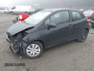 2014 Toyota Yaris L with VIN VNKJTUD30EA010981, listed as a IAAI auction lot 41275154 with 1 mi miles. Bid and sale history available at carsss.com. Image 17.