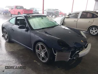 2007 Porsche 911 Carrera S with VIN WP0AB29937S731953, listed as a IAAI auction lot 41447639 with 36,173 mi miles. Bid and sale history available at carsss.com. Image 1.