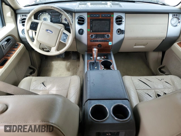 2010 Ford Expedition Eddie Bauer with VIN 1FMJU1J55AEB35726, listed as a Copart auction lot 50519555 with 196,259 mi miles and Clean title. Bid and sale history available at DreamBid. Image 8.