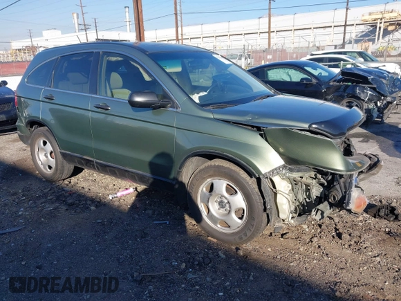 2007 Honda CR-V LX with VIN JHLRE38397C004598, listed as a IAAI auction lot 41301940 with 249,322 mi miles. Bid and sale history available at carsss.com. Image 1.