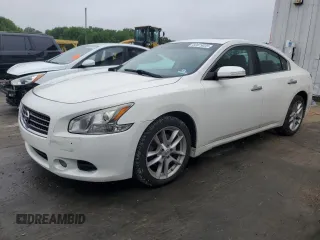 2011 Nissan Maxima SV with VIN 1N4AA5AP5BC820737, listed as a Copart auction lot 60879035 with 115,897 mi miles and Salvage title. Bid and sale history available at DreamBid. Image 1.
