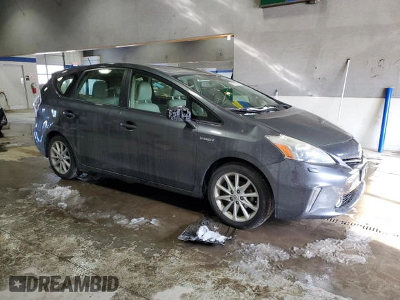2012 Toyota Prius Two with VIN JTDZN3EU5C3108994, listed as a Copart auction lot 41697685 with 108,291 mi miles and Salvage Title. Bid and sale history available at DreamBid. Image 4.