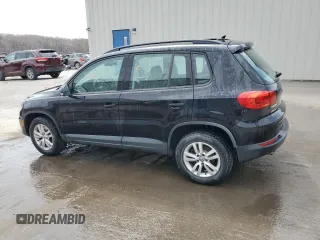 2017 Volkswagen Tiguan S with VIN WVGBV7AX8HK007434, listed as a Copart auction lot 53706165 with 164,588 mi miles and Salvage Title. Bid and sale history available at DreamBid. Image 2.