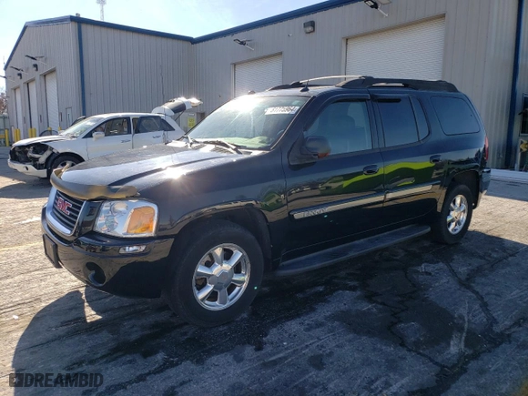 2005 GMC Envoy XL SLT with VIN 1GKET16S756158873, listed as a Copart auction lot 81775964 with 150,313 mi miles and Salvage Title. Bid and sale history available at carsss.com. Image 1.