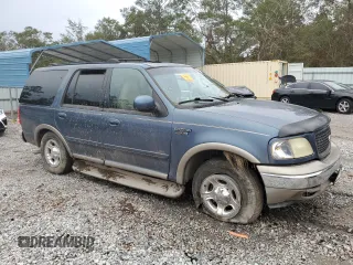 2002 Ford Expedition Eddie Bauer with VIN 1FMRU17W92LA23415, listed as a Copart auction lot 79519044 with 205,830 mi miles and Salvage title. Bid and sale history available at DreamBid. Image 4.