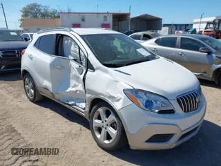 2015 Buick Encore with VIN KL4CJASB5FB221650, listed as a IAAI auction lot 41771795 with 86,935 mi miles. Bid and sale history available at carsss.com. Image 1.