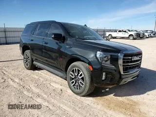 2023 GMC Yukon AT4 with VIN 1GKS2CKD3PR104271, listed as a Copart auction lot 86641834 with 25,636 mi miles and Salvage Title. Bid and sale history available at carsss.com. Image 11.