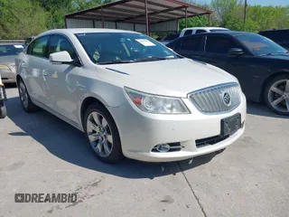 2012 Buick LaCrosse Premium 2 with VIN 1G4GF5E3XCF105798, listed as a IAAI auction lot 41982343 with 214,455 mi miles. Bid and sale history available at carsss.com. Image 1.