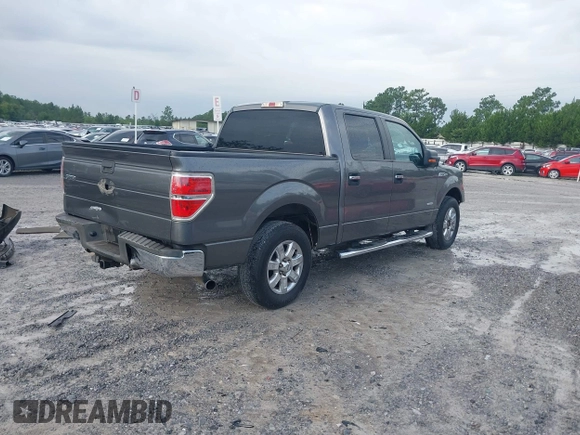 2013 Ford F-150 XL with VIN 1FTFW1CT8DFC71380, listed as a IAAI auction lot 42636097 with 191,630 mi miles and . Bid and sale history available at DreamBid. Image 4.