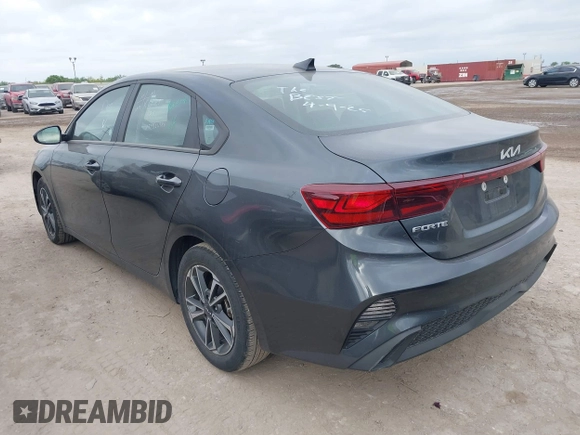 2024 Kia Forte LXS with VIN 3KPF24AD9RE767959, listed as a IAAI auction lot 42037956 with 29,130 mi miles. Bid and sale history available at carsss.com. Image 3.