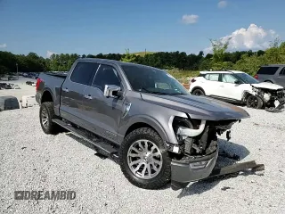 2021 Ford F-150 XL with VIN 1FTFW1ED2MFB67294, listed as a Copart auction lot 69075234 with 54,567 mi miles and Salvage Title. Bid and sale history available at carsss.com. Image 11.