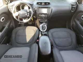 2018 Kia Soul + with VIN KNDJP3A5XJ7561553, listed as a Copart auction lot 50185385 with 0 mi miles and Salvage Title. Bid and sale history available at carsss.com. Image 8.