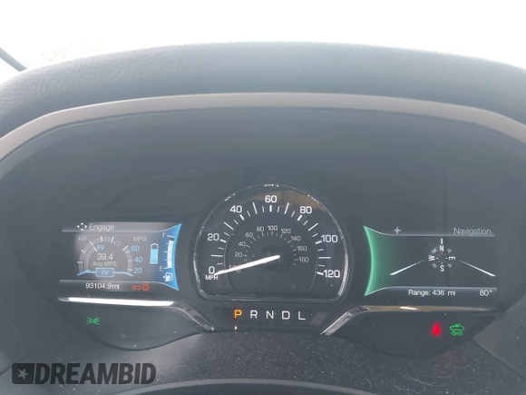 2017 Lincoln MKZ Hybrid Select с VIN 3LN6L5LU6HR657017, выставлен на аукционе IAAI как лот 42346163 с пробегом 93 104 миль миль и . История ставок и продаж доступна на DreamBid. Изображение 7.
