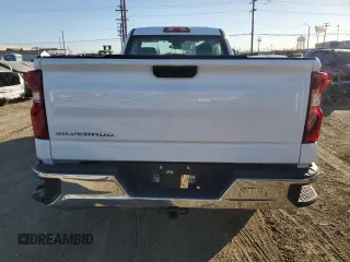 2023 Chevrolet Silverado 1500 Work Truck with VIN 3GCNAAEDXPG198788, listed as a Copart auction lot 81760444 with 23,608 mi miles and Salvage Title. Bid and sale history available at DreamBid. Image 6.