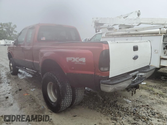 2002 Ford F-350 XL z VIN 1FTWX33FX2EB85896, wystawiony jako Copart lot #58554815 z przebiegiem 286 347 mil mil oraz Szkoda całkowita • Salvage title. Historia ofert i sprzedaży dostępna na DreamBid. Obrazek 2.